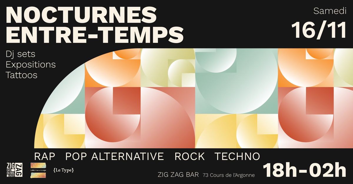 NOCTURNES ENTRE-TEMPS 