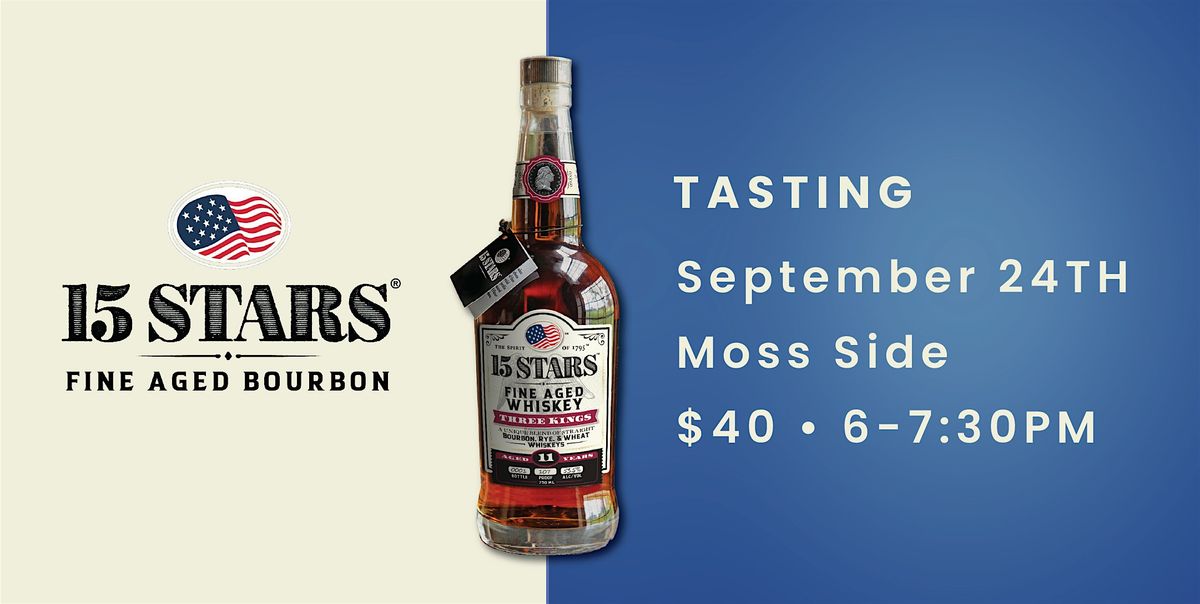 15 Stars Whiskey Tasting