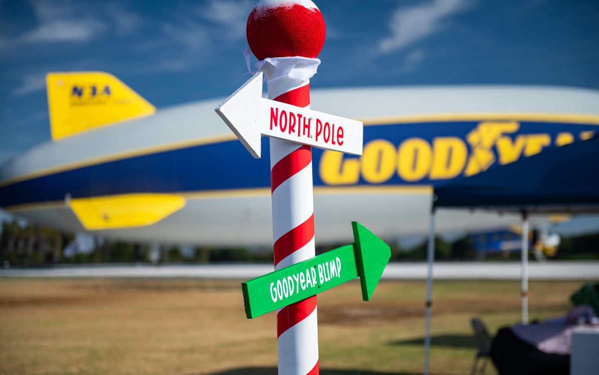 Goodyear Blimp - Toys for Tots