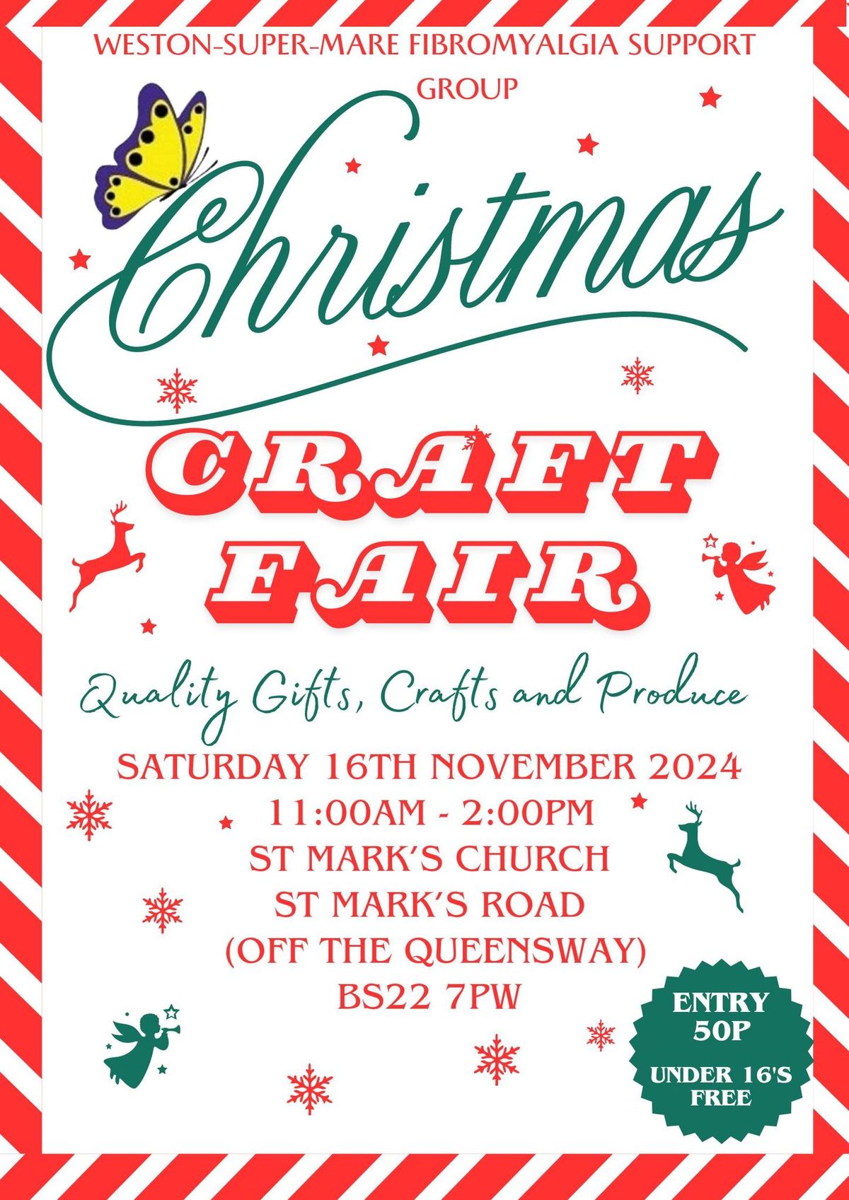 Weston-super-Mare Fibromyalgia Support Group's Christmas Craft Fair