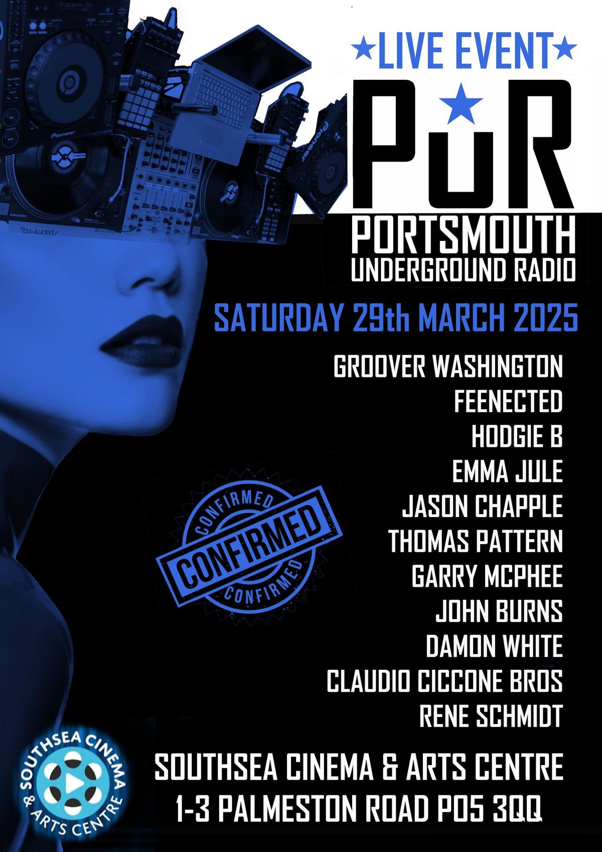 Portsmouth Underground Radio Party