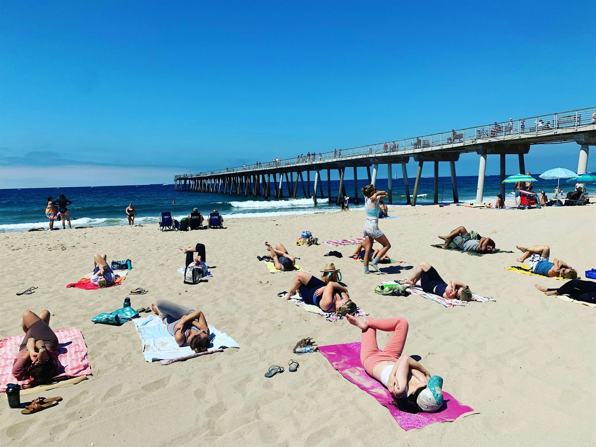 Beach Yoga!