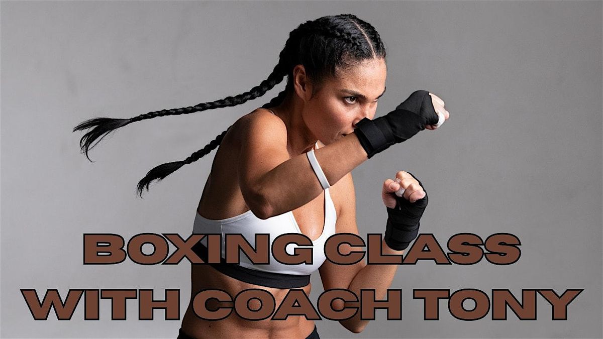Boxing with Coach Tony from Club Studio