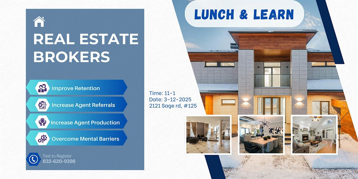 Real Estate Broker Lunch & Learn