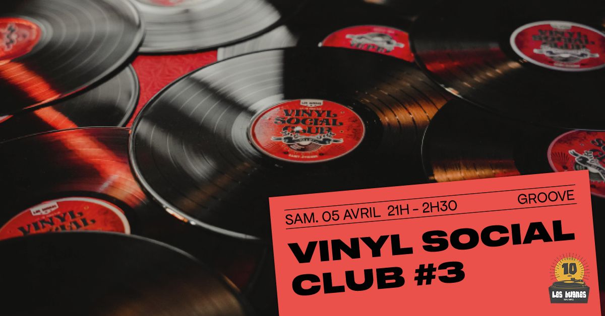 Vinyl Social Club #3 : James Stewart + Poirier + IBK + Roberto Primo