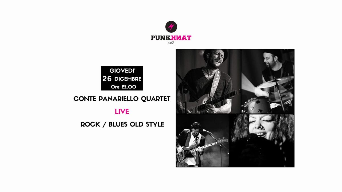 CONTE PANARIELLO QUARTET - LIVE - ROCK\/BLUES OLD STYLE