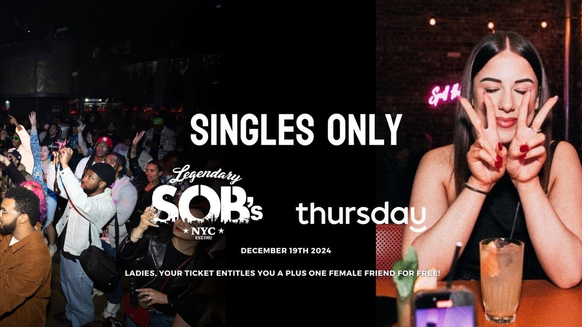 Thursday | SOBS (WithLoveFest) | NYC 