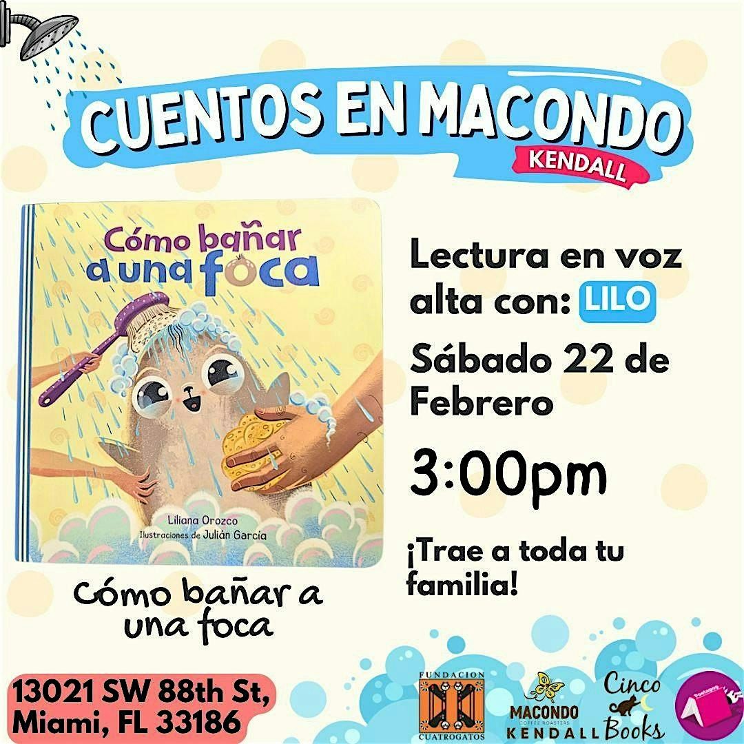 Presentaci\u00f3n Libro Infantil: Como ba\u00f1ar a una foca