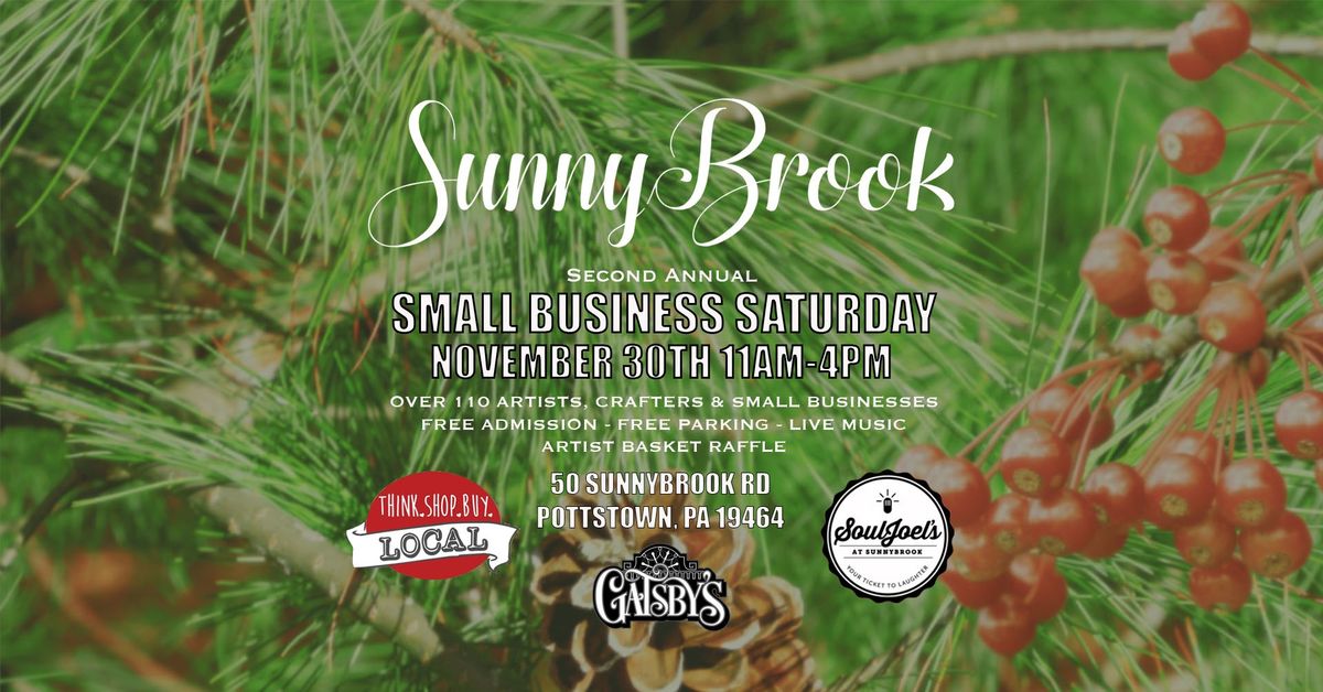 SunnyBrook Small Business Saturday