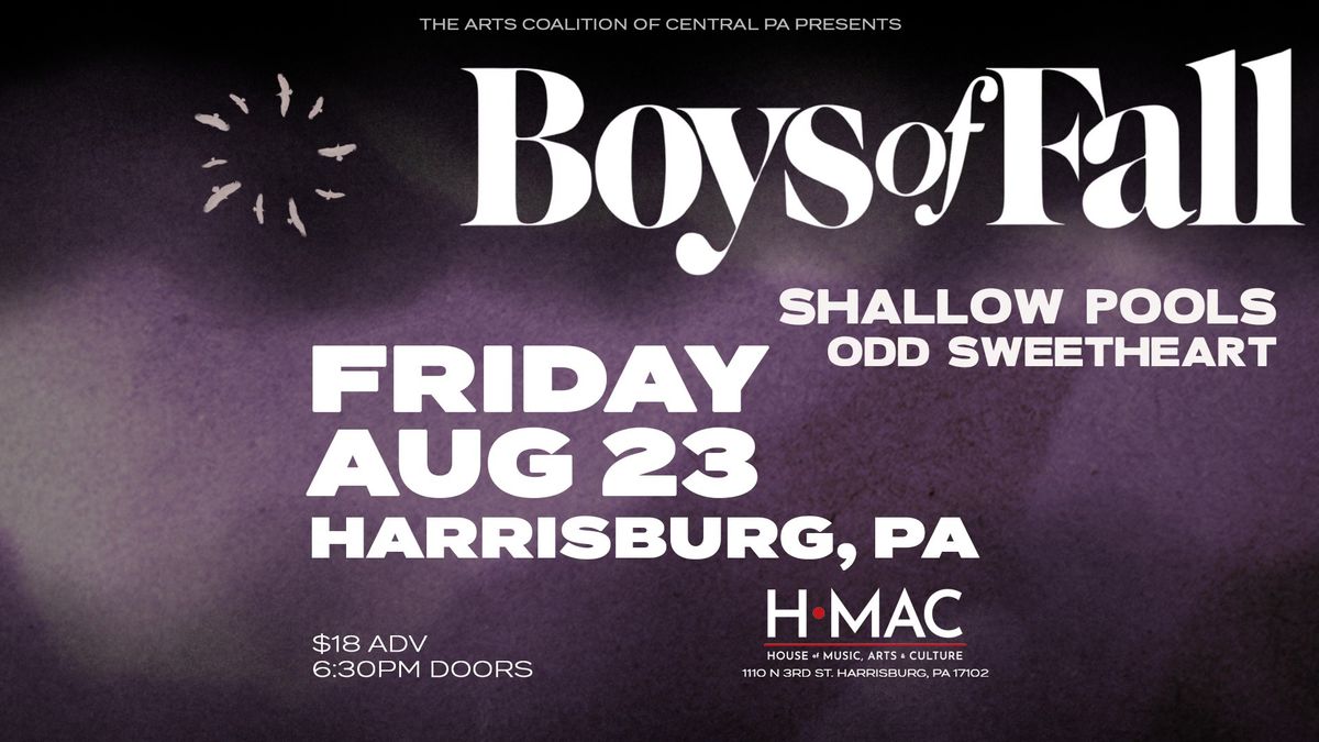 Boys of Fall at the Harrisburg Midtown Arts Center