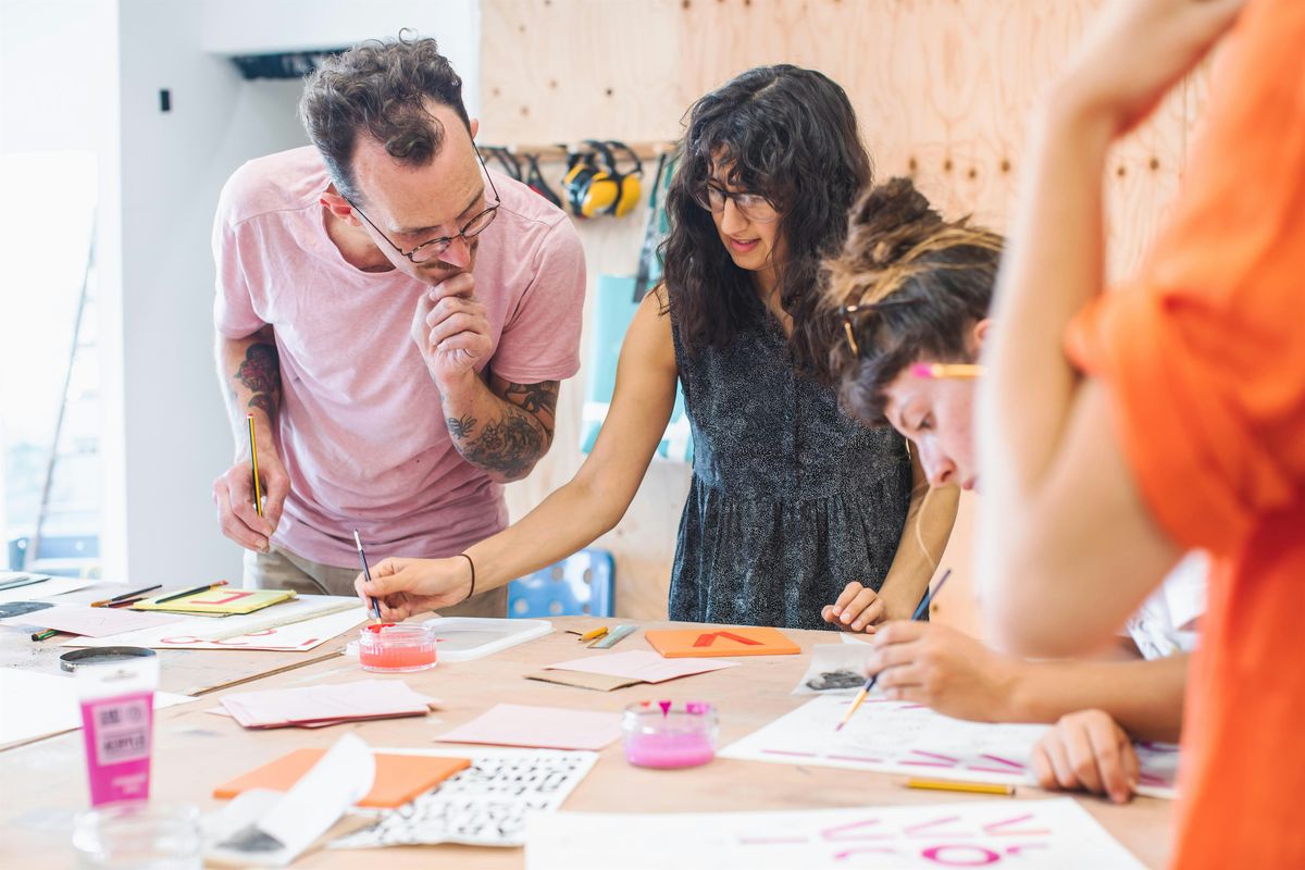 Furoshiki - Hand Printed Fabric  Gift Wrap Workshop