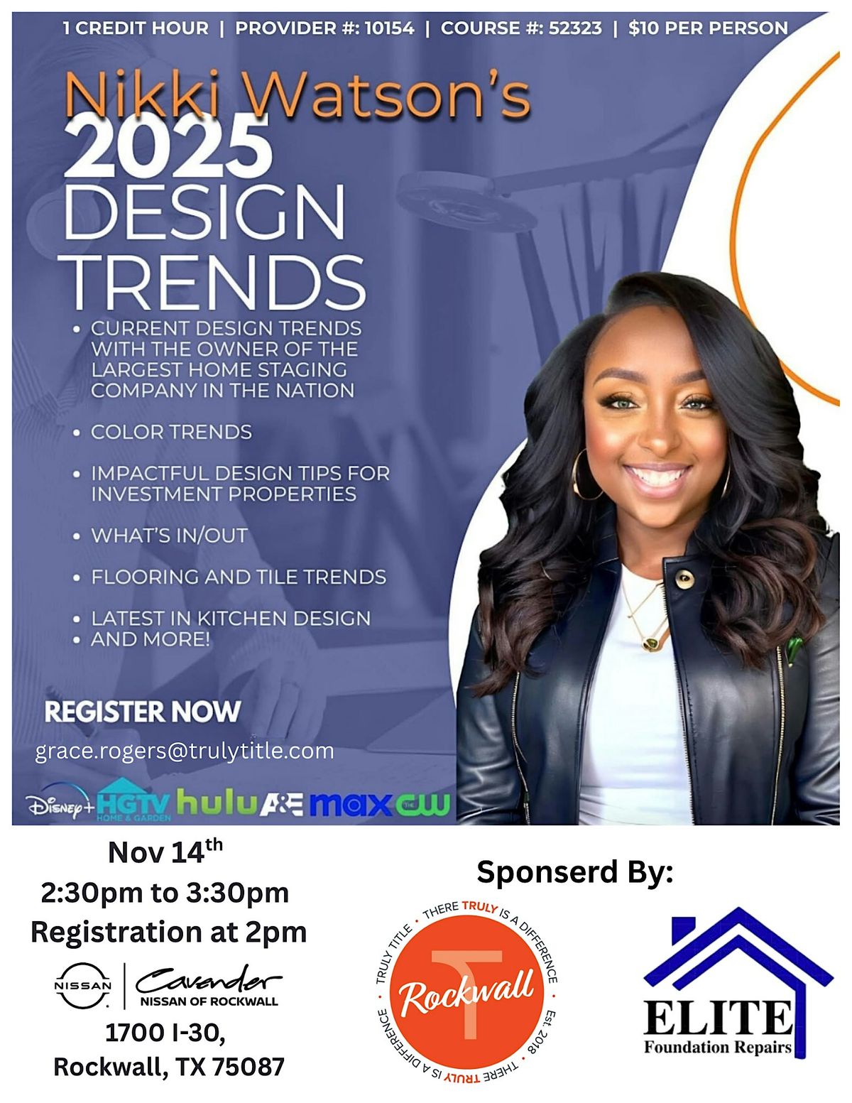 Design Trends - CE Course# 52323 ($10)