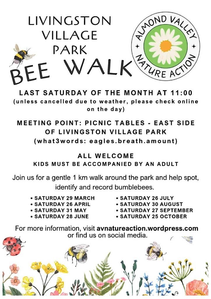 Almond Valley Nature Action: Bee Walk