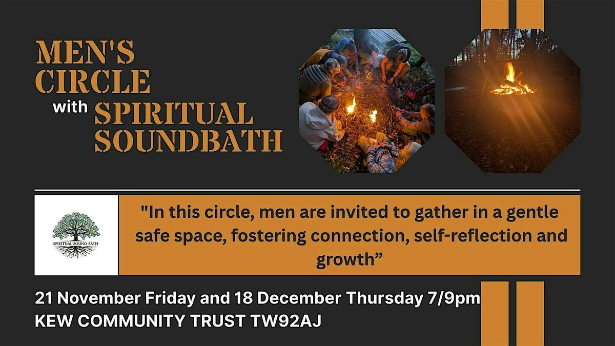 Men's Circle with Spiritual Soundbath