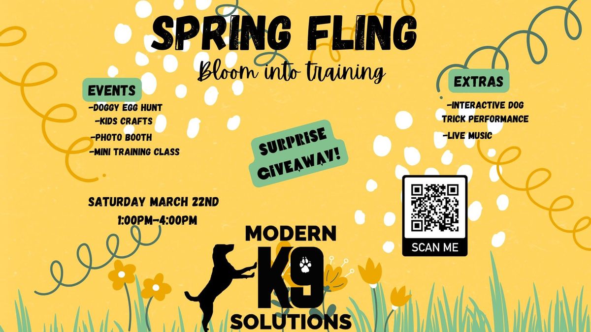 Spring Fling @ Modern K9 Solutions