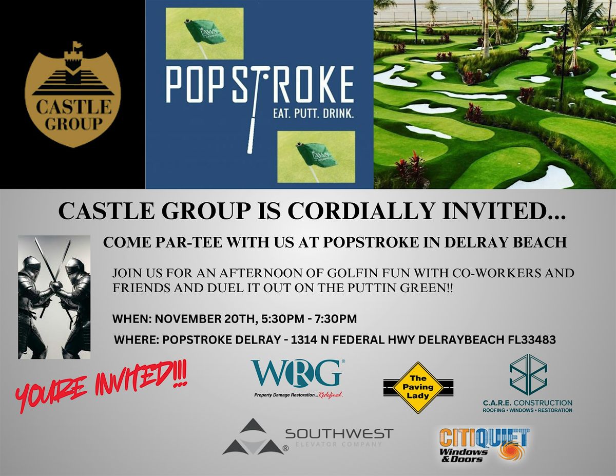 Popstroke Golfing Delray