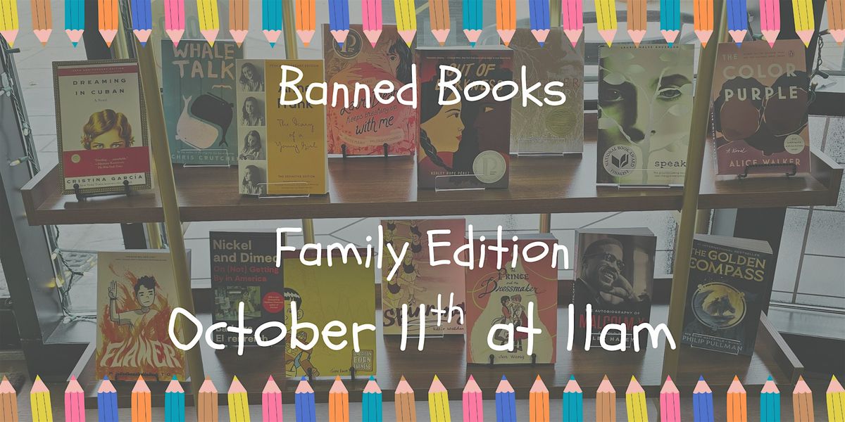 Banned Books Storytime: Family Edition