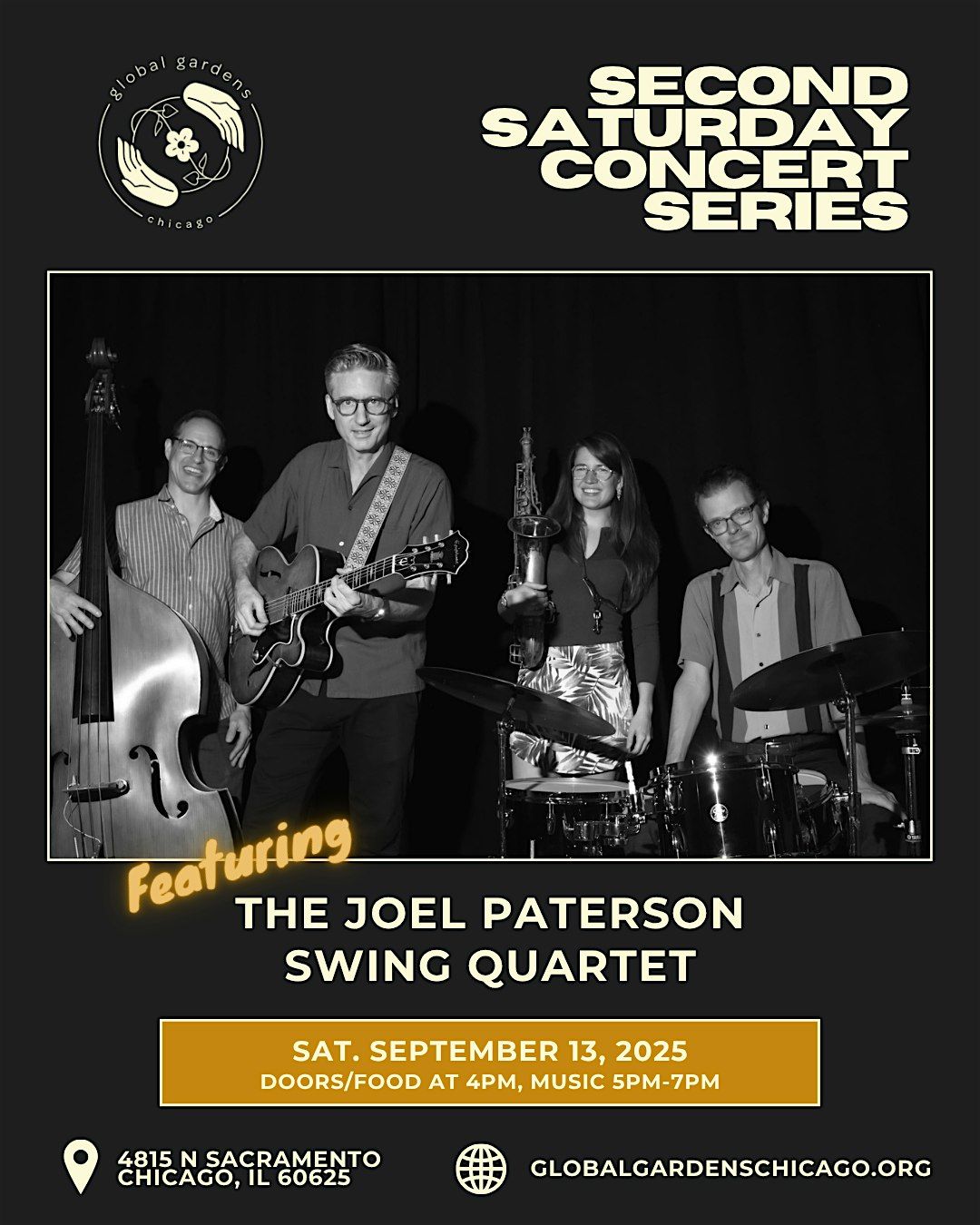 Farm Concert: Joel Paterson Swing Quartet