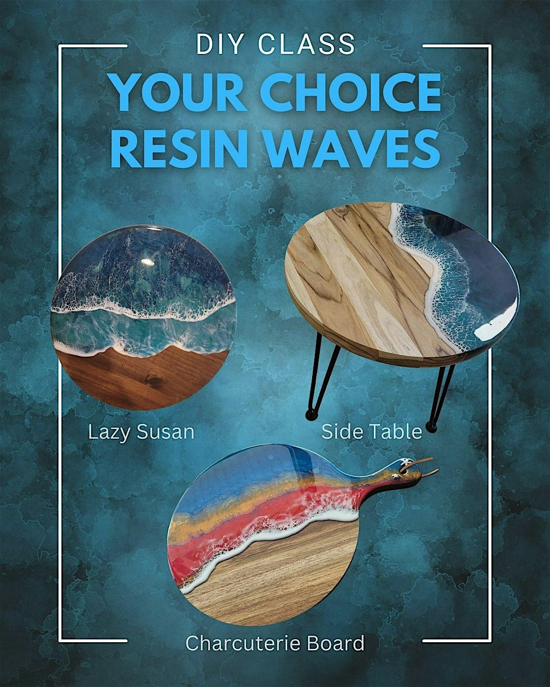 Resin Wave Workshop & Milkshakes!