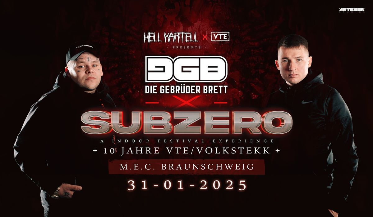 HELL KARTELL - SUBZERO 2024 \u25bc THE HARDEST INDOOR-RAVE I MEC BRAUNSCHWEIG 