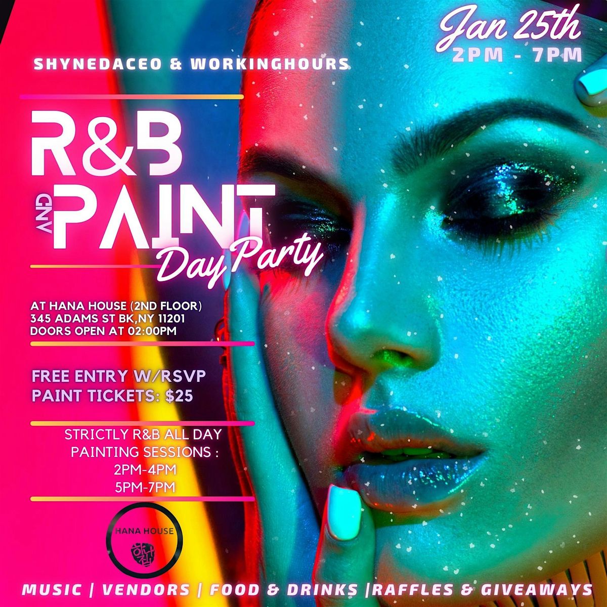 R&B AND PAINT DAY PARTY