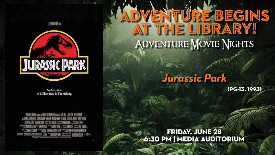 Adventure Movie Night: Jurassic Park