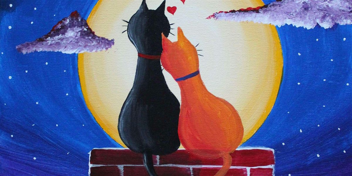 Purrfect Pair - Paint and Sip by Classpop!\u2122