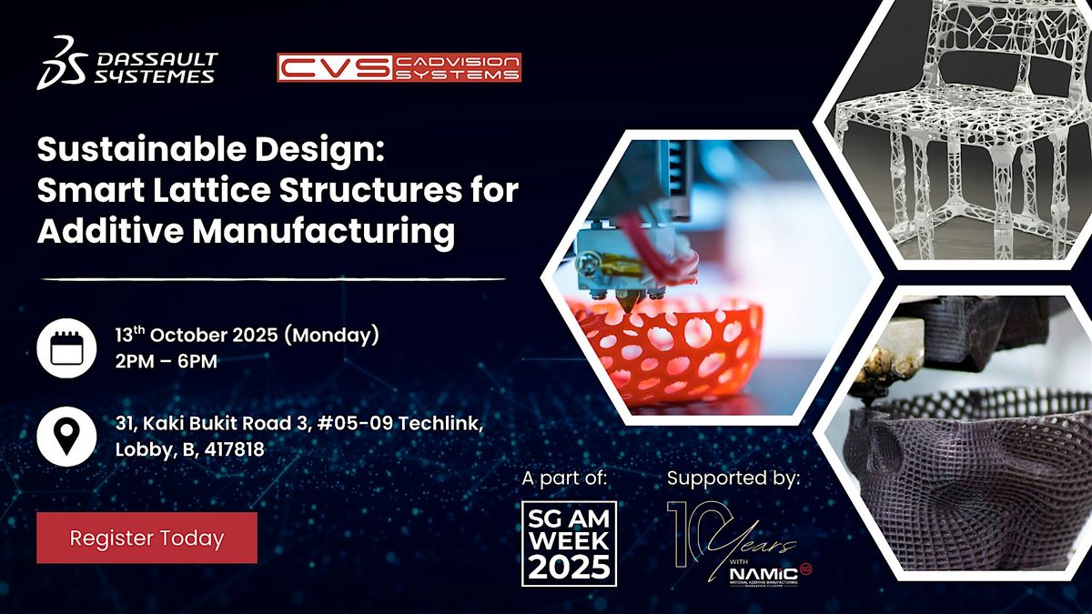 Sustainable Design: Smart Lattice Structures for AM