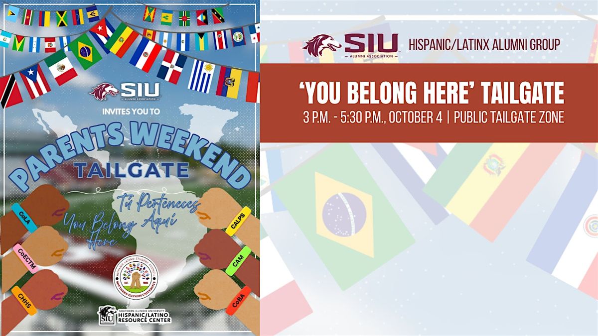 'You Belong Here' Hispanic\/Latinx Tailgate