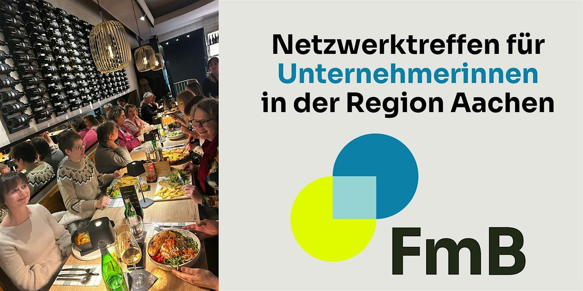 Informelles Netzwerktreffen von Frau mit Bizz