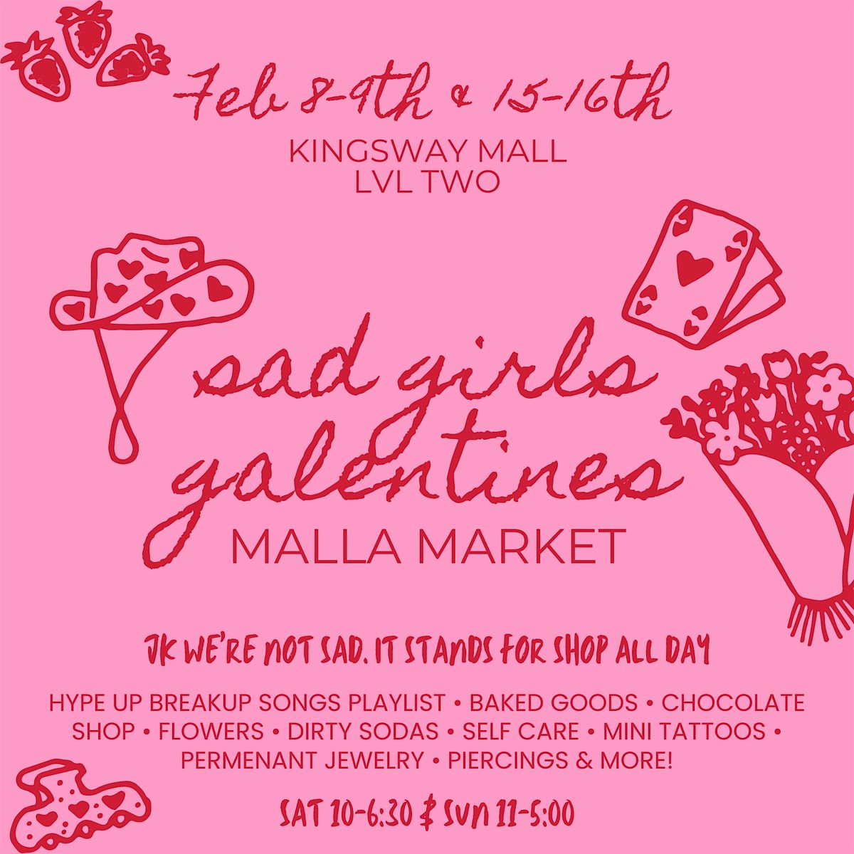 Malla MRKT - Galentines Event