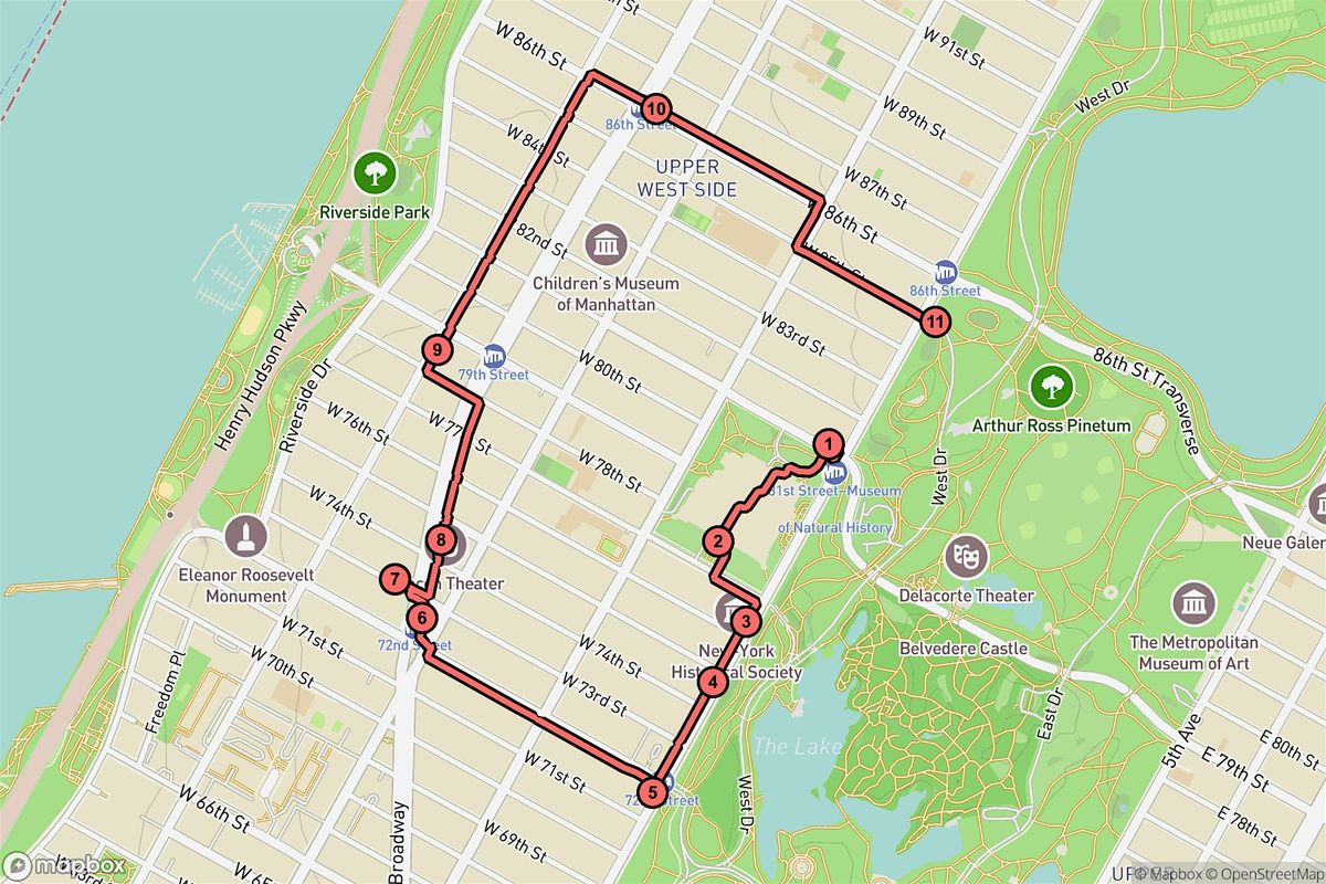 New York City Audio Tour: Legendary Landmarks of Manhattan\u2019s Upper West Side