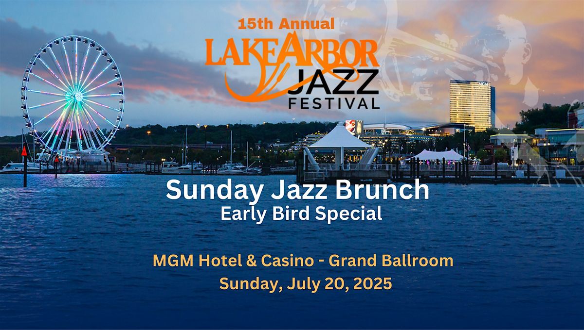 Lake Arbor Jazz Sunday Brunch