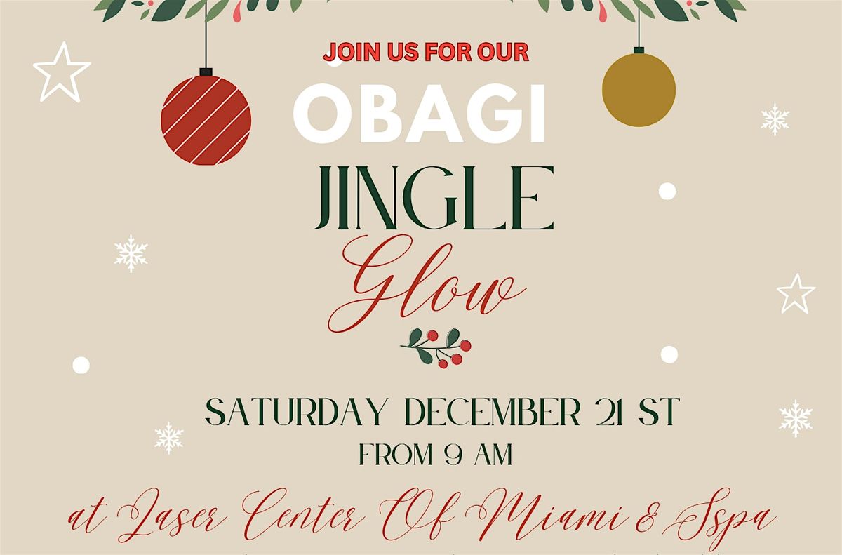 Obagi's Jingle Glow Event