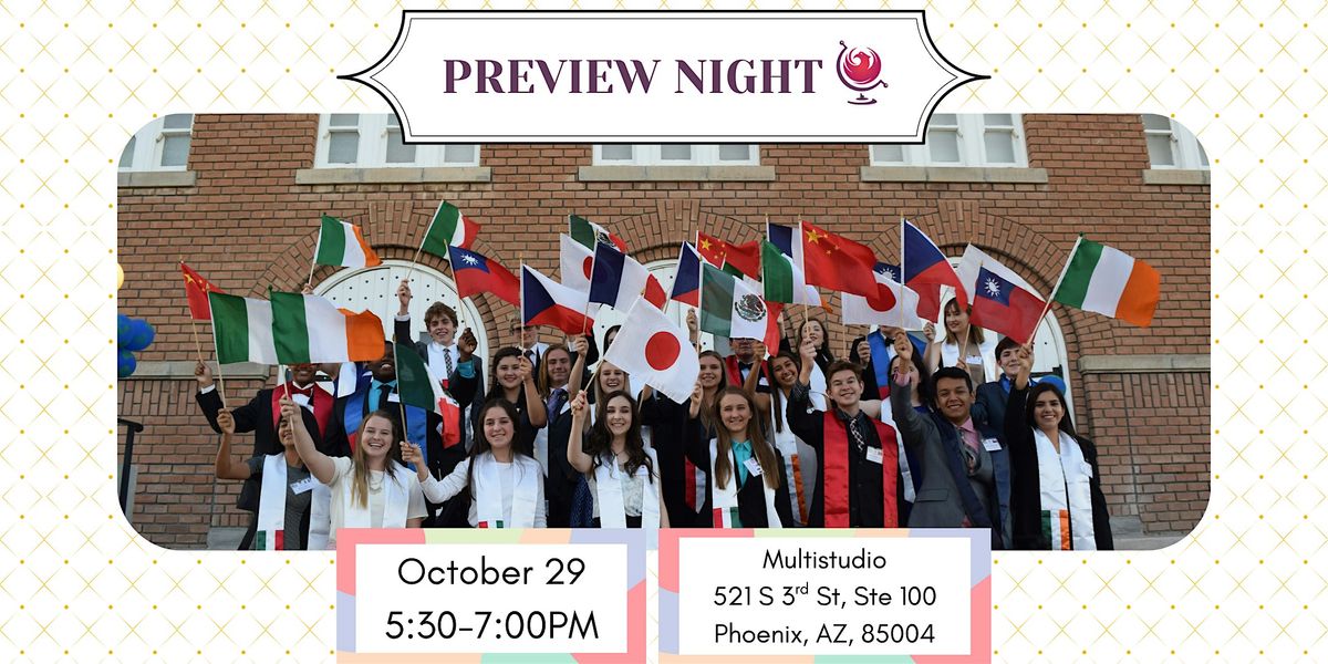 Youth Ambassador Exchange Program - Preview Night