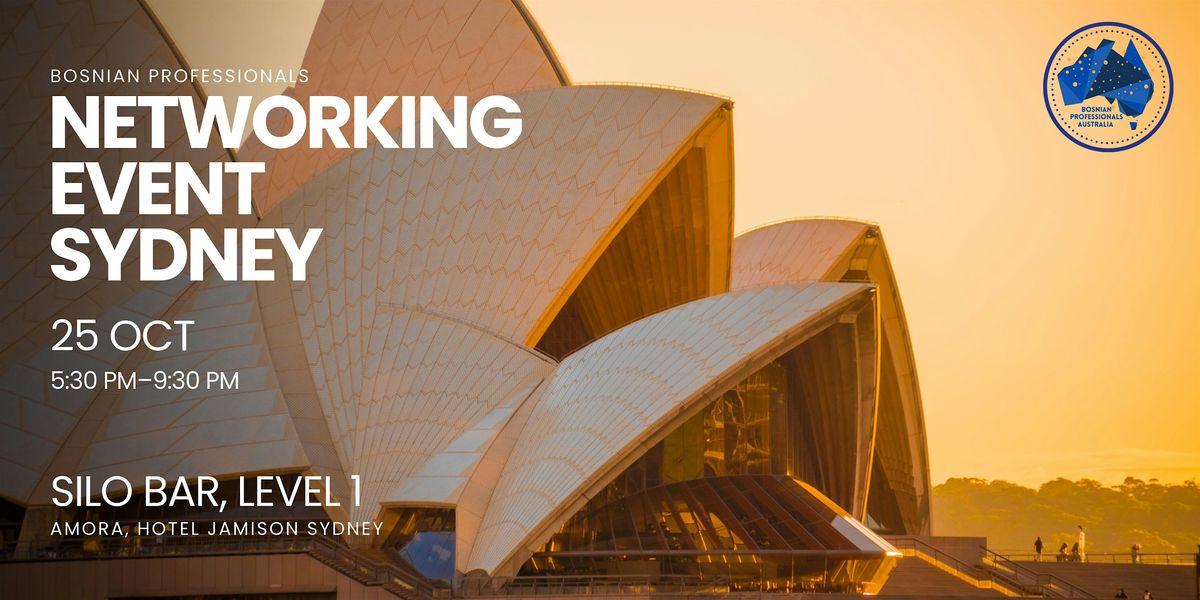 Bosnian Professionals Australia Networking Event - Sydney 2025