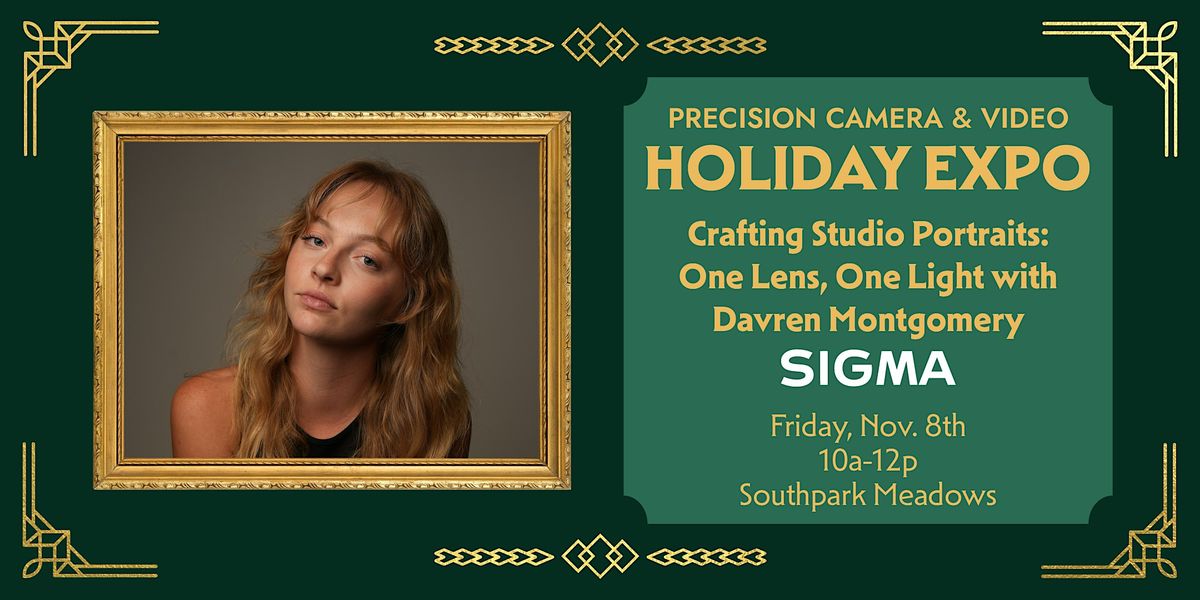 Crafting Studio Portraits: One Lens, One Light with SIGMA