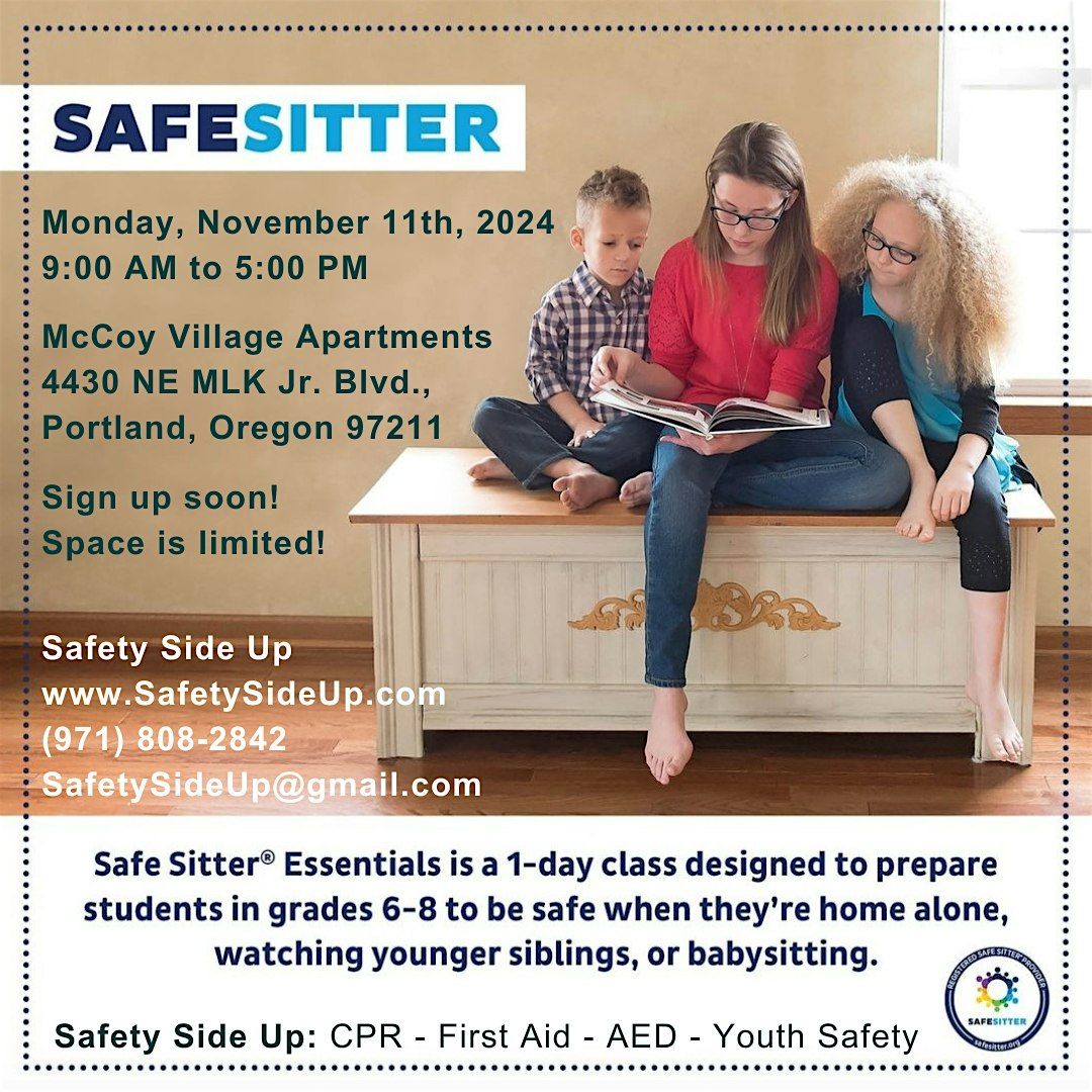 Safe Sitter (Babysitter Training)