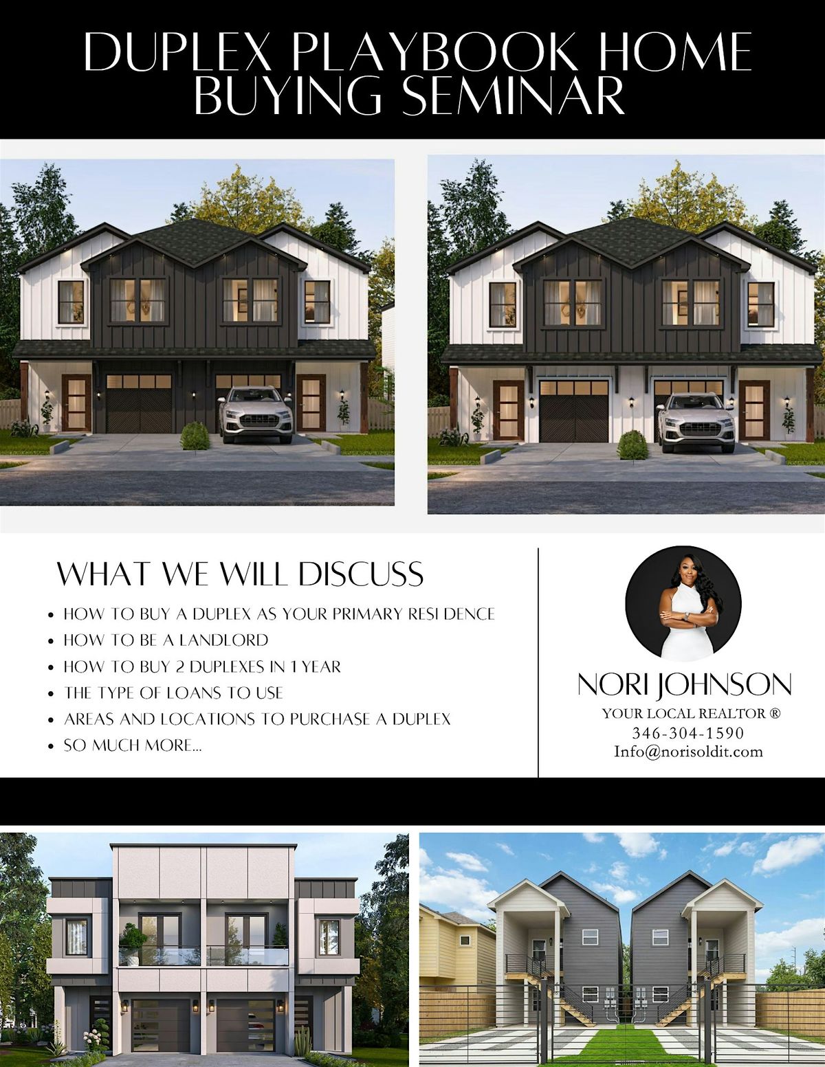DUPLEX- Home Buying Seminar