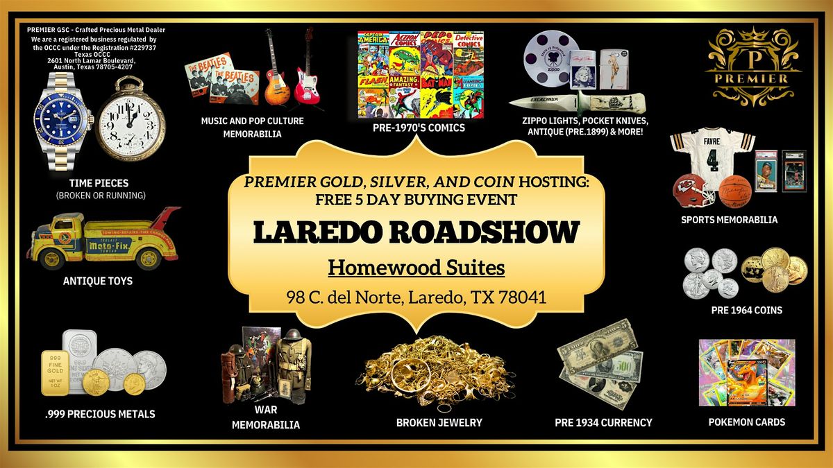 Laredo, TX FREE 5- Day Event