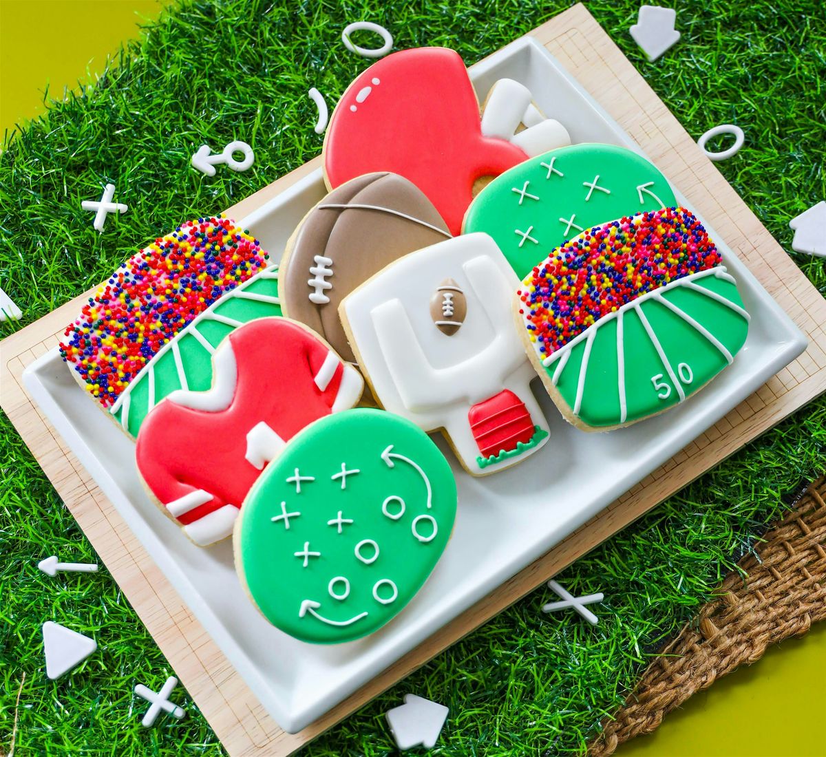 Score in Sugar with Football Frosting