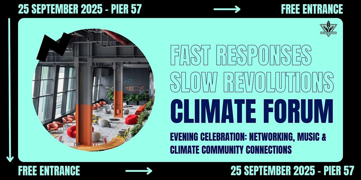 Evening Celebration: Networking, Music & Climate Community Connections