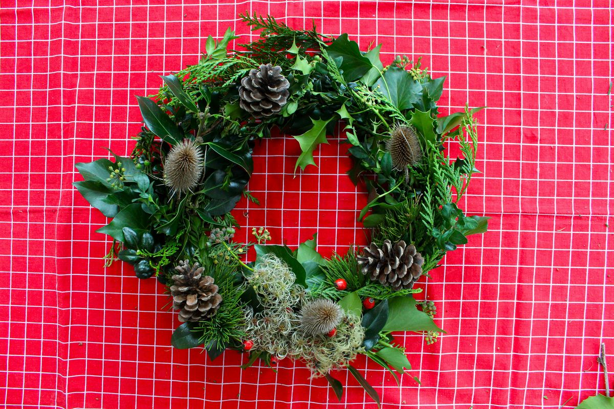 Winter Wreath Making Kits - Click and Collect at Sutton Courtenay, Friday 28 November