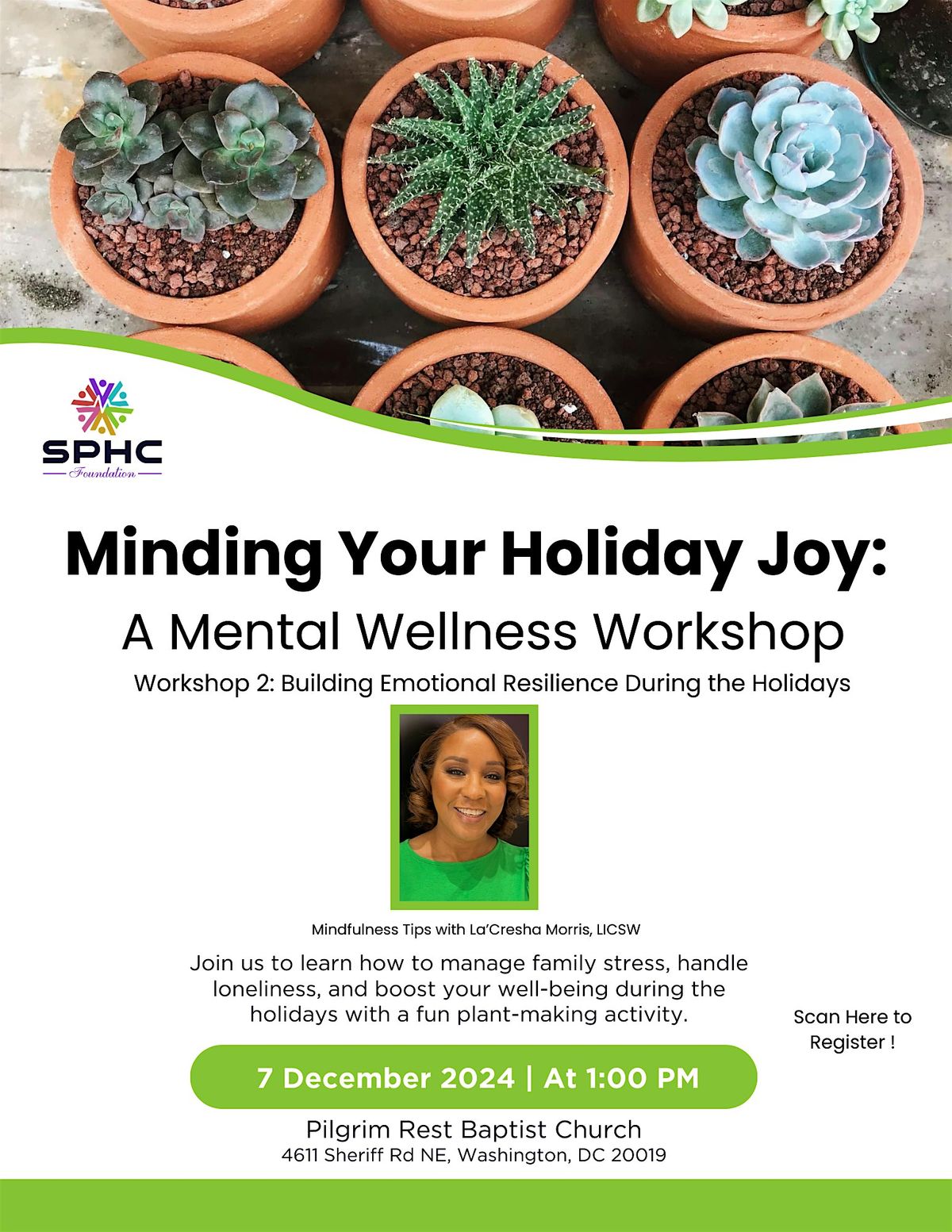 Minding Your Holiday Joy: A Mental Wellness Workshop Series (Workshop 2)