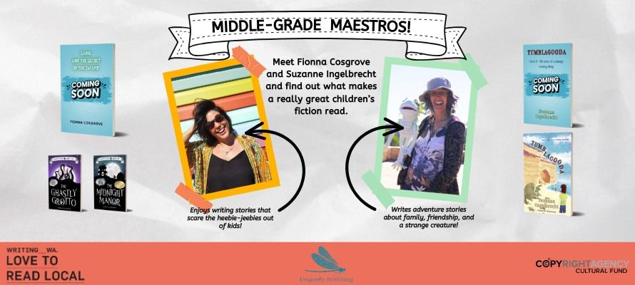 Middle-Grade Maestros: Meet Fionna Cosgrove & Suzanne Ingelbrecht!