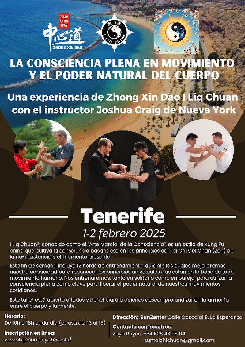 Zhong Xin Dao I Liq Chuan - la conciencia plena y el poder natural del cuerpo