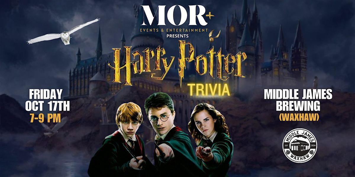 Harry Potter Trivia @ Middle James Brewing - Waxhaw