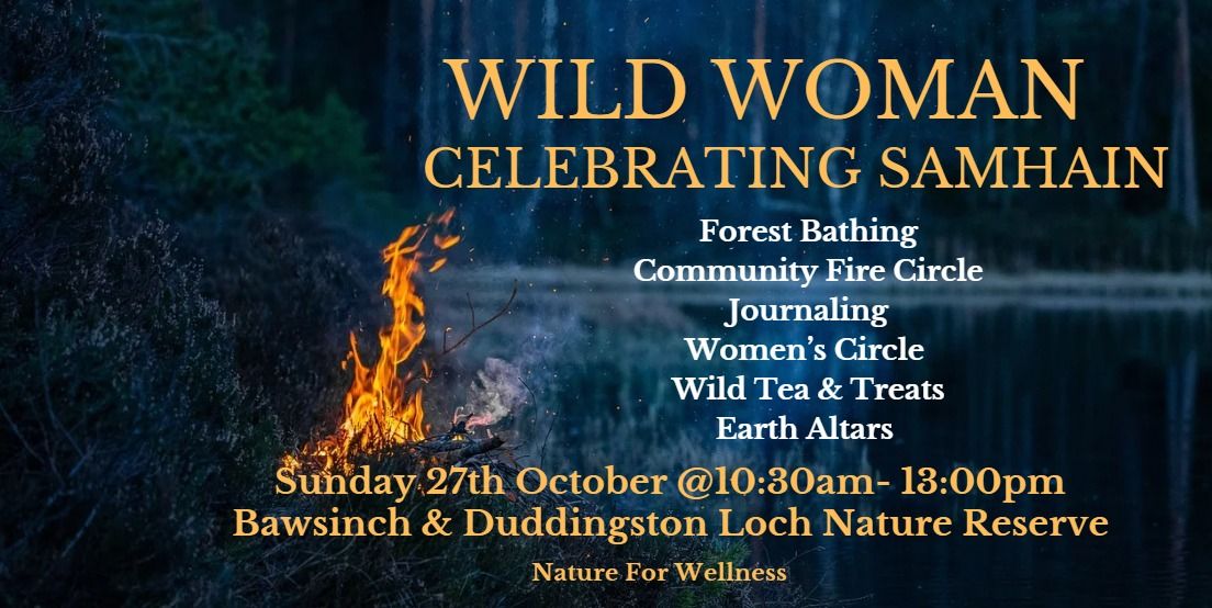 Wild Woman Celebrating Samhain