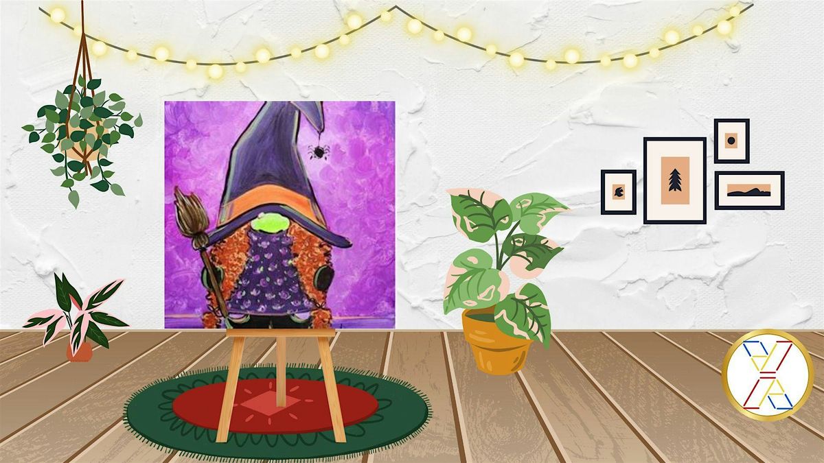 Paint Night : \u201cWitchy Gnome\u201c