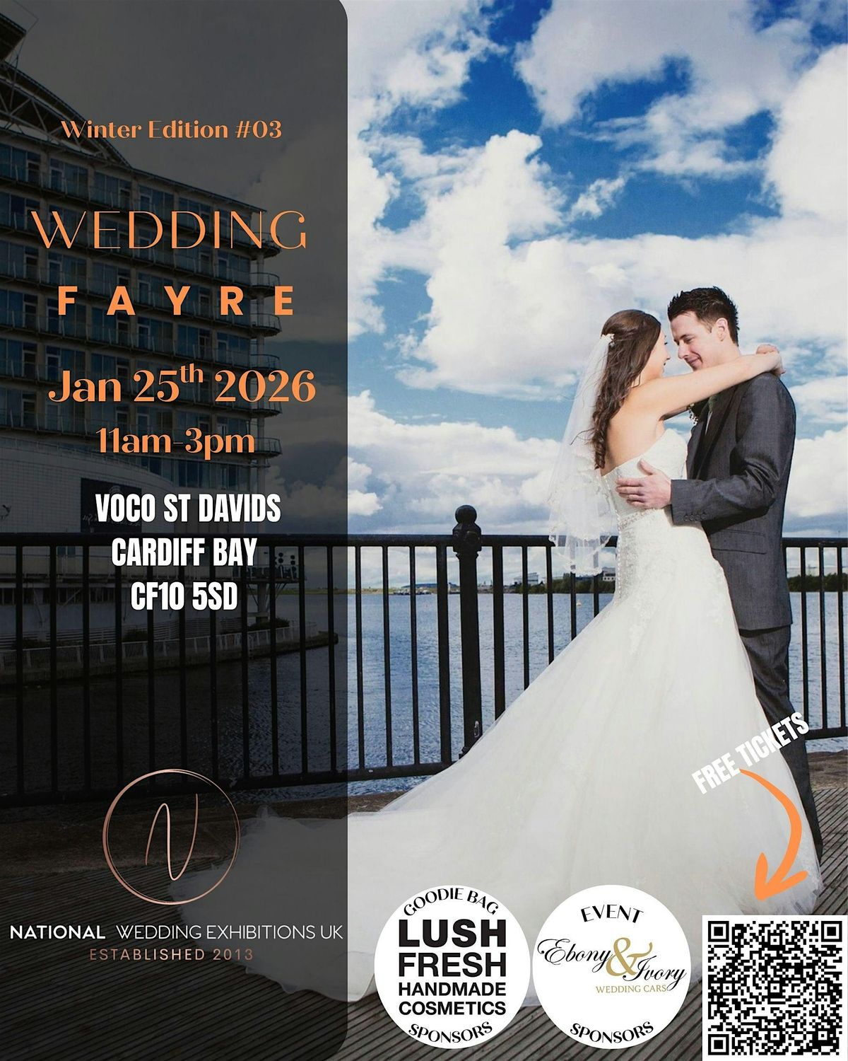 Wedding Fayre Voco St Davids , Cardiff Bay THE BIG ONE!